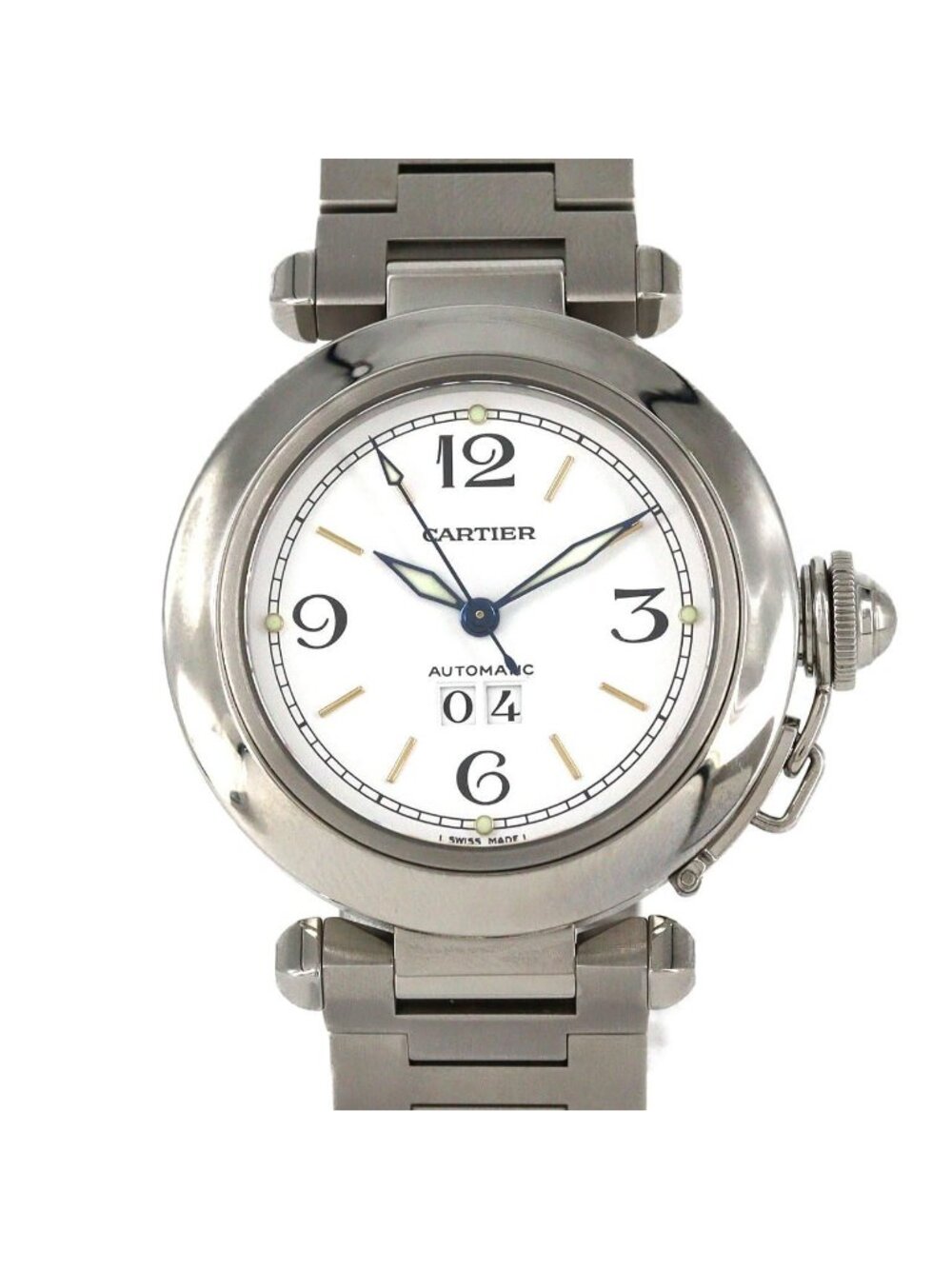 Cartier Pasha C Grande Date SS Automatic